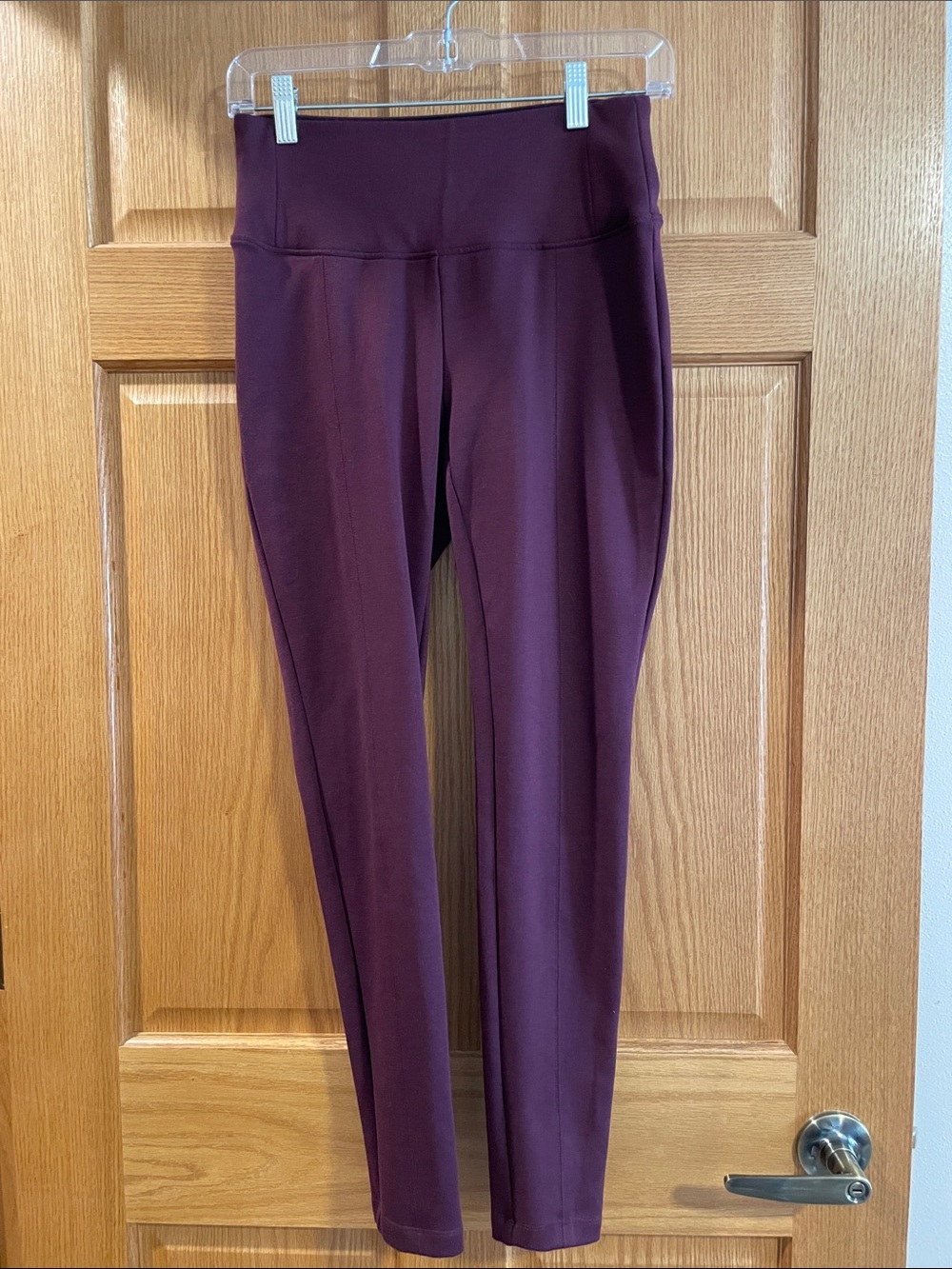 Apt. 9 Deep Plum High-Rise Sculpting Leggings